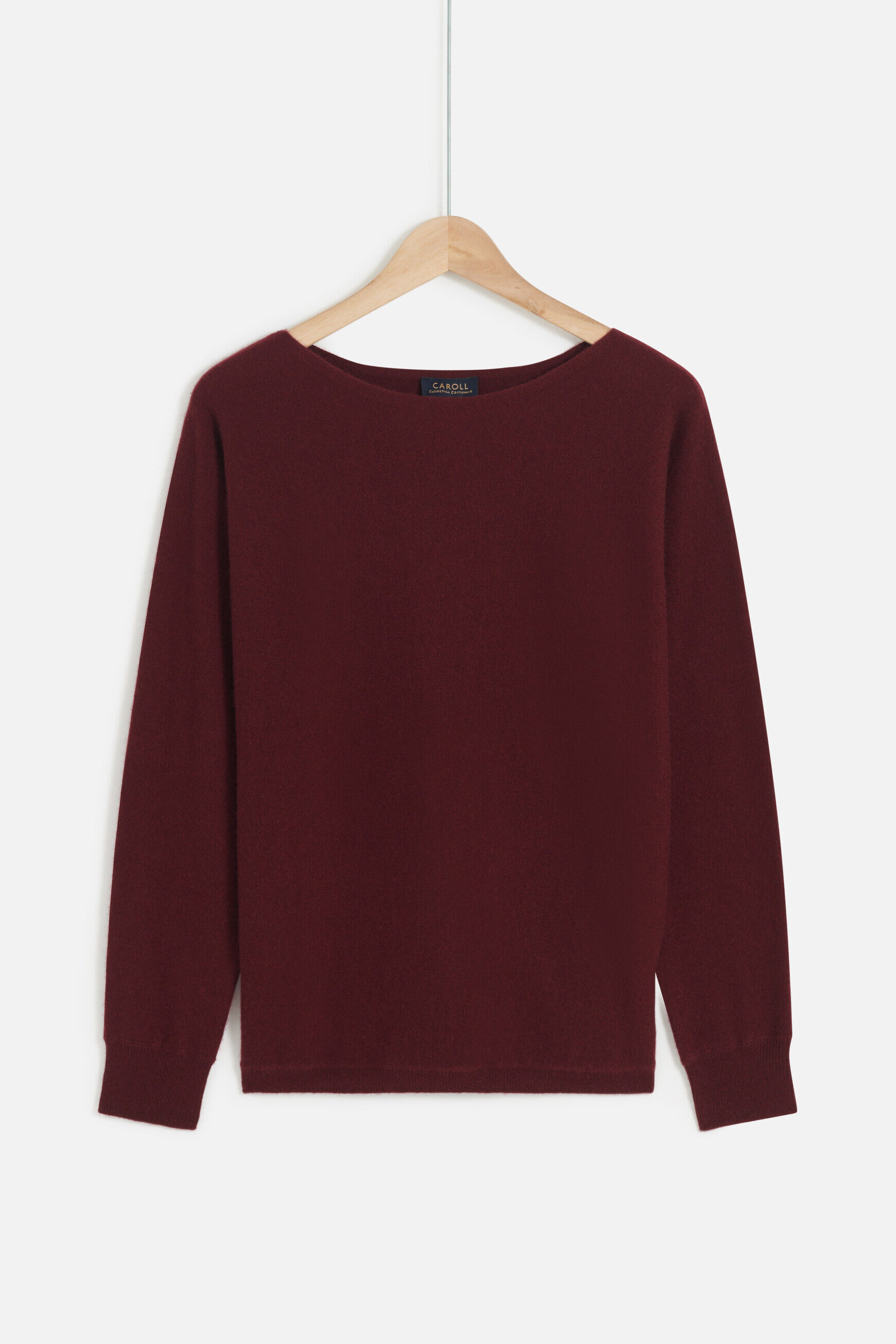 Pull mamelie bordeaux femme