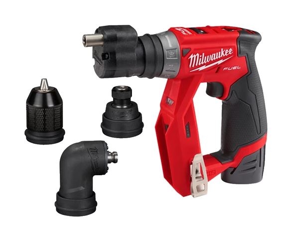 Milwaukee 4933464979 M12 FDDXKIT-202X Mașină de șurubelniță compactă cu acumulator 4 în 1 12V 2,0Ah