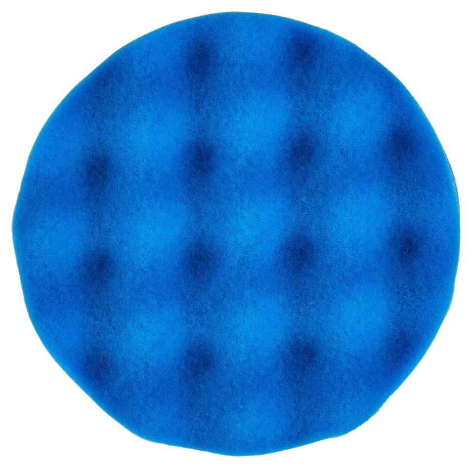 Burete de șlefuit Makita Accessories D-62642, albastru, moale, mediu, 150 mm