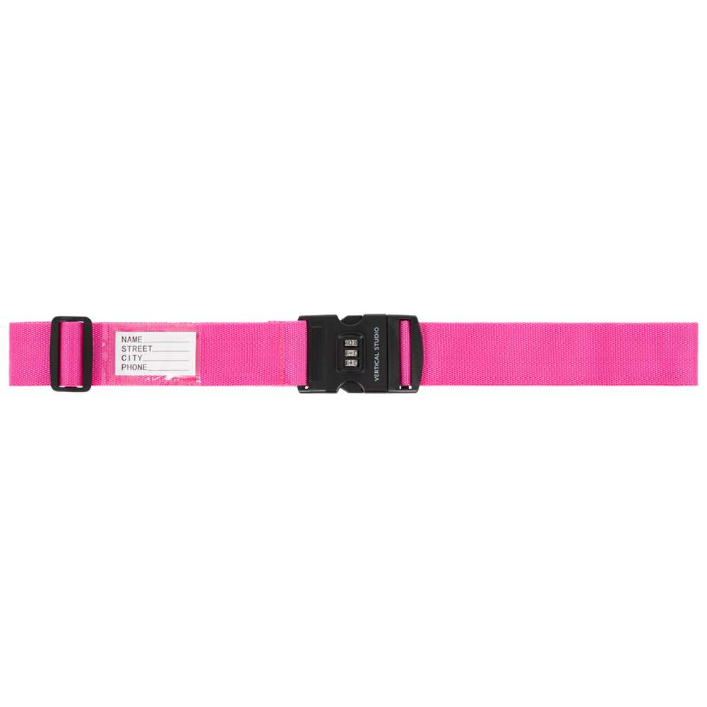 VERTICAL STUDIO Gepäck Koffergurt 200cm pink