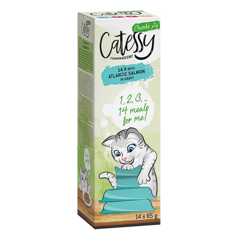 Sparpaket Catessy Häppchen in Sauce Schälchen 28 x 85 g | bitiba