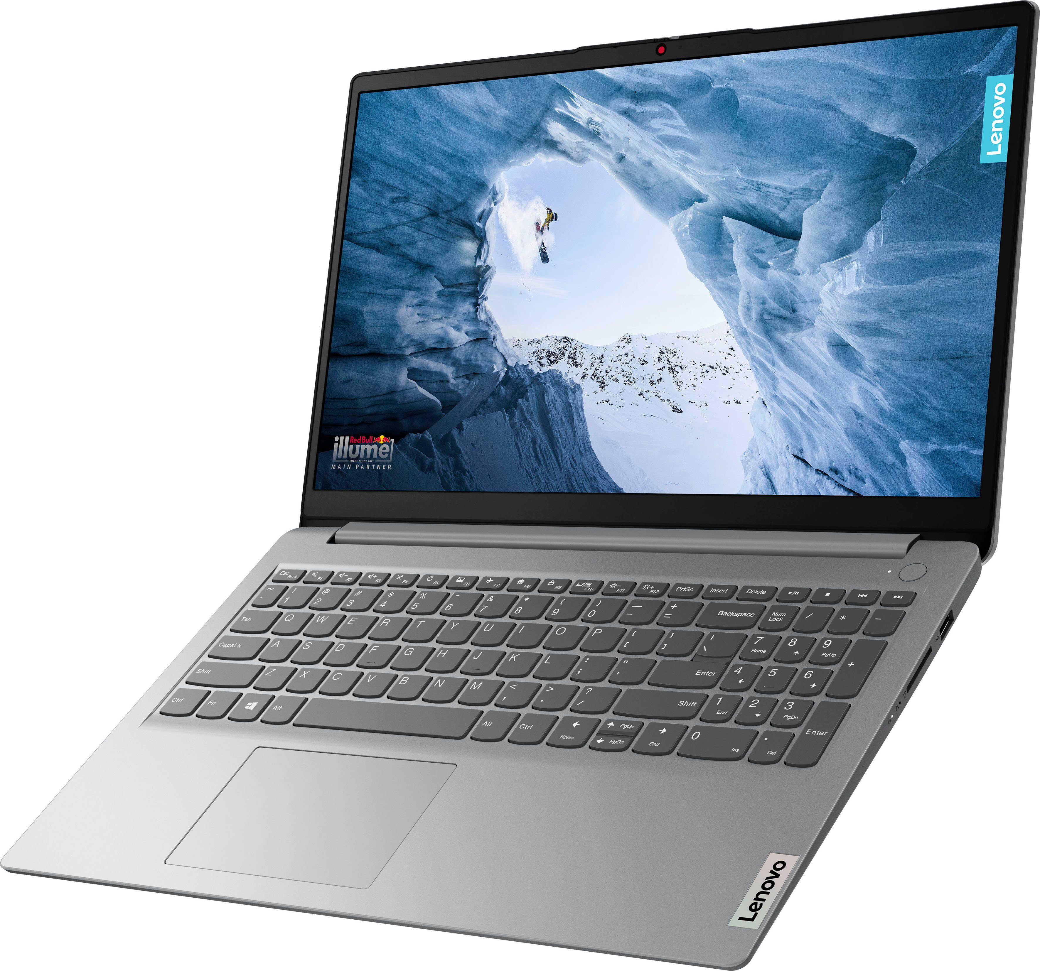 Lenovo IdeaPad 1 15IJL7 Notebook (39,62 cm/15,6 Zoll, Intel Pentium Silber N6000, UHD Graphics, 256 GB SSD)