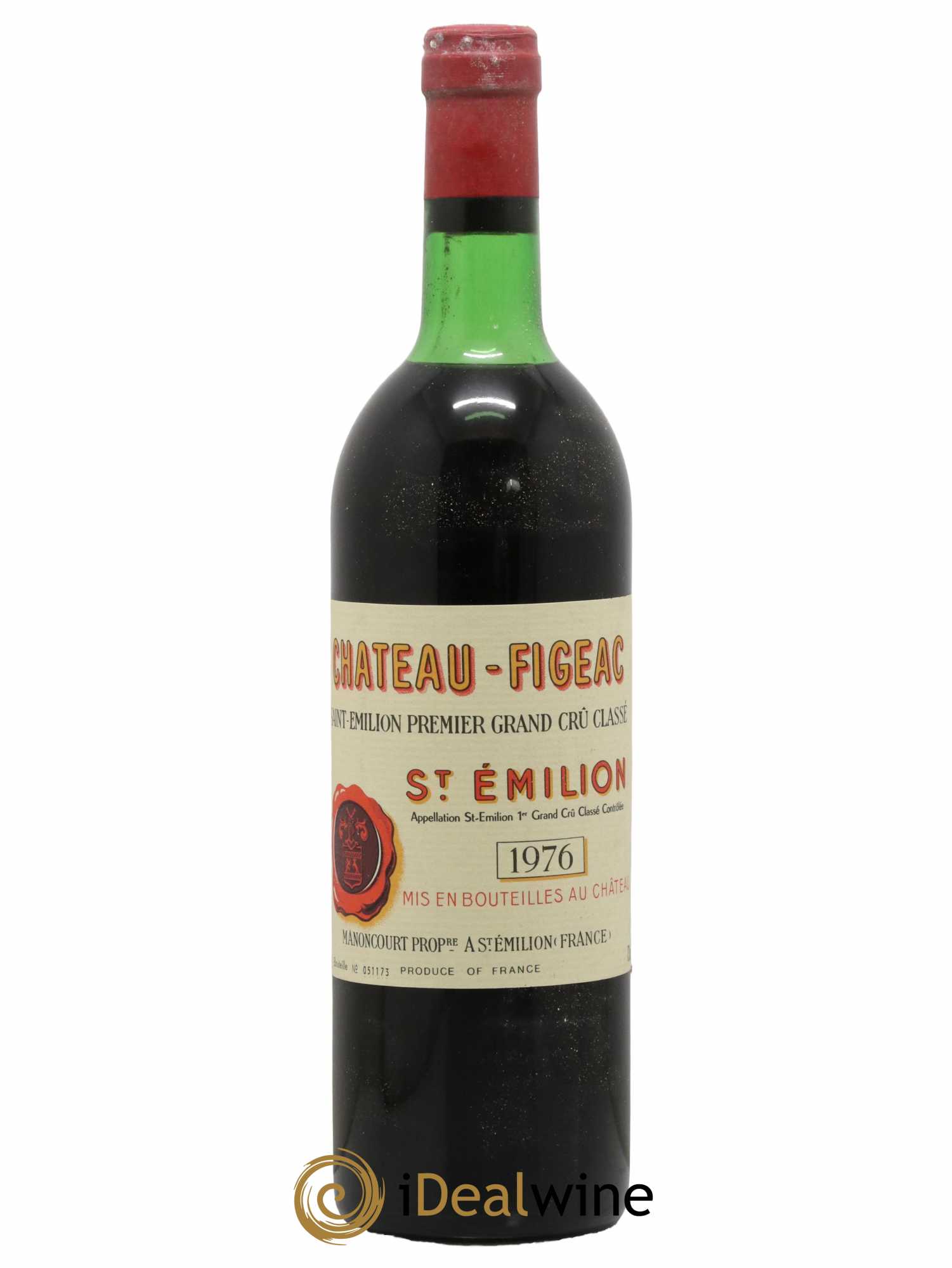 Château Figeac 1er Grand Cru Classé A  1976 - Lot de 1 Bouteille
