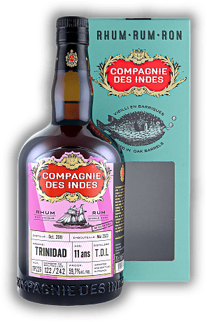Compagnie Des Indes Trinidad Single Cask 11 Years 2011/2023 59,7% Compagnie Des Indes Trinidad Single Cask 11 Years 2011/2023 59,7%  Alter 11/23 - 0,7	 Liter - Vol 59,7%