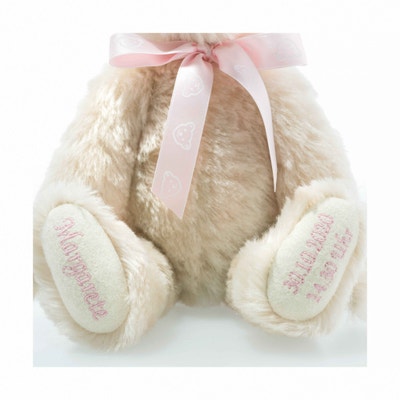 Teddybär zur Geburt, 27 cm, beige