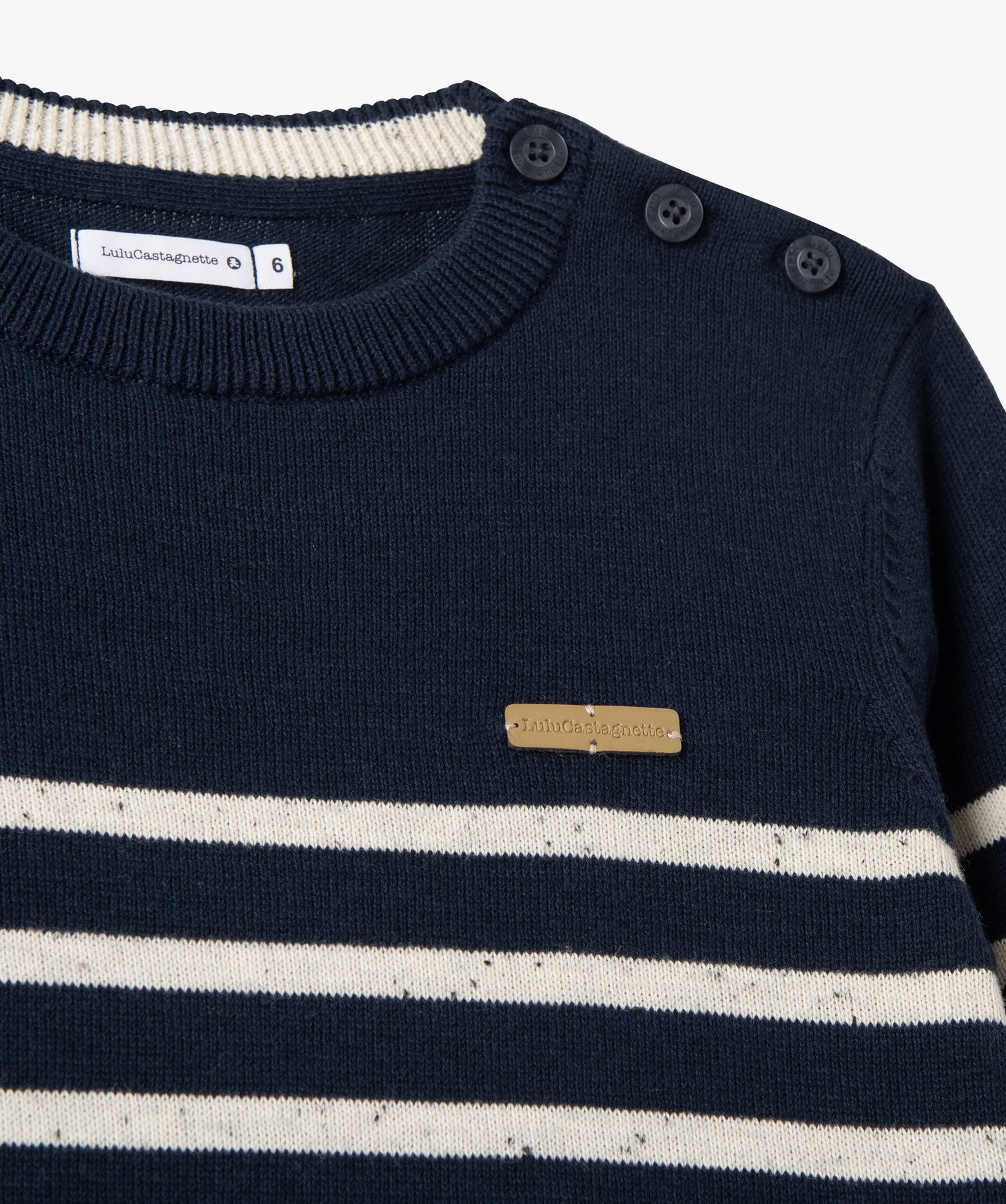 Pull à rayures Garçon - LuluCastagnette raye | GEMO