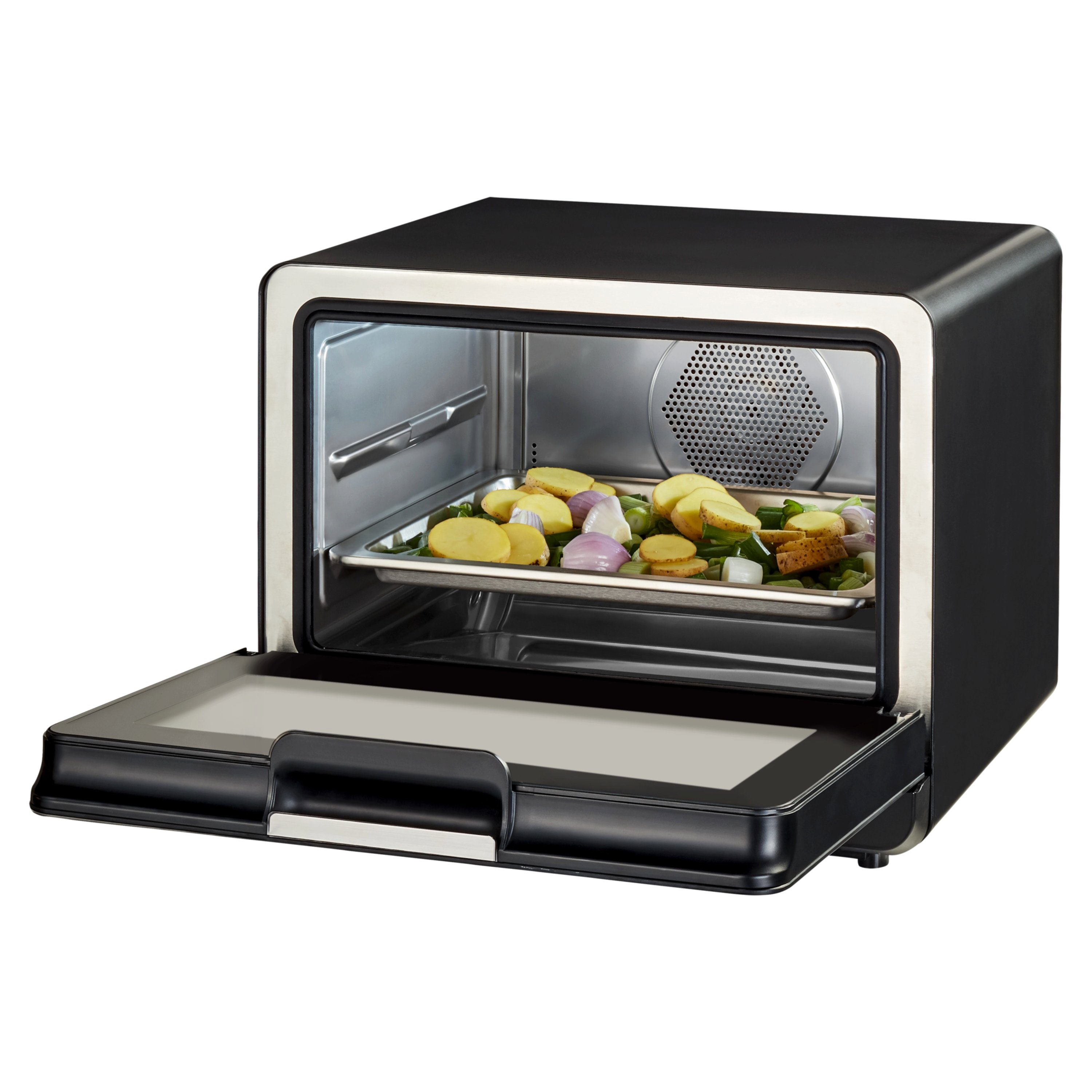 Medion® Mikrowelle Dampfgarofen Auftaufunktion LED-Display Automatikprogramme 20L, MD10450