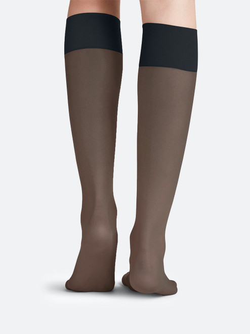 Pure Matt 50 DEN Damenkniestrümpfe-91541090008 Falke