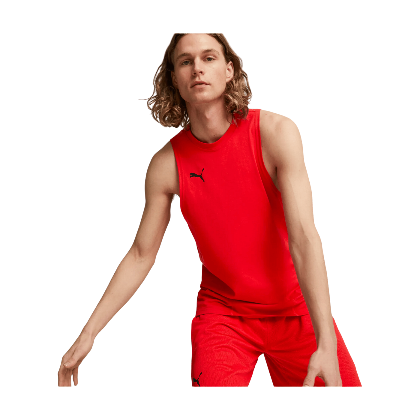 PUMA Hoops Team Drycell Sweatshirt Rot F04