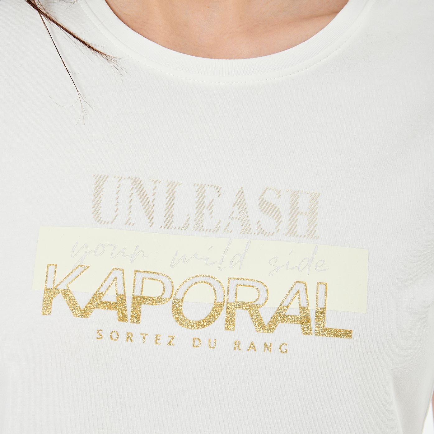 LORIE  T-shirt blanc Femme