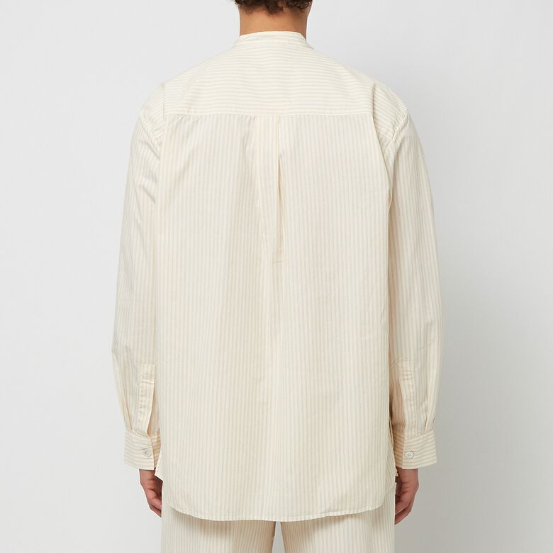 Birkenstock x Tekla Long-Sleeved Shirt wheat stripes