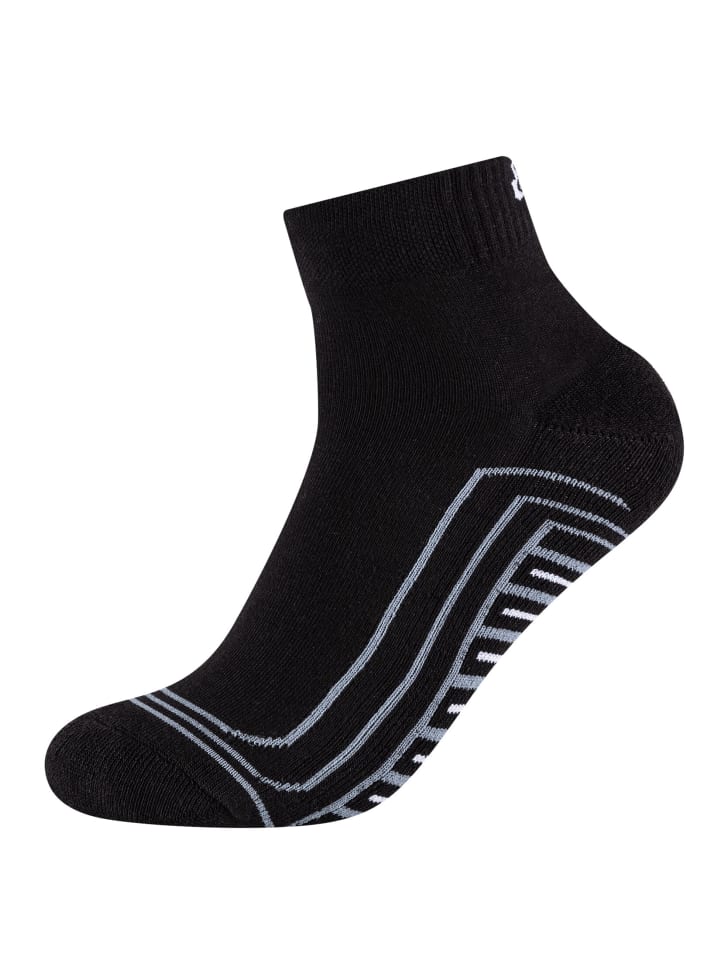 Skechers Kurzsocken 4er Pack cushioned in Schwarz mix günstig kaufen 35-38