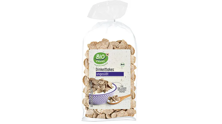 BIO PRIMO Bio Dinkelflakes ungesüßt 300 g