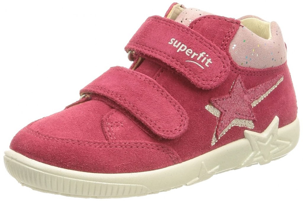 SUPERFIT Mädchen Halbschuhe rot