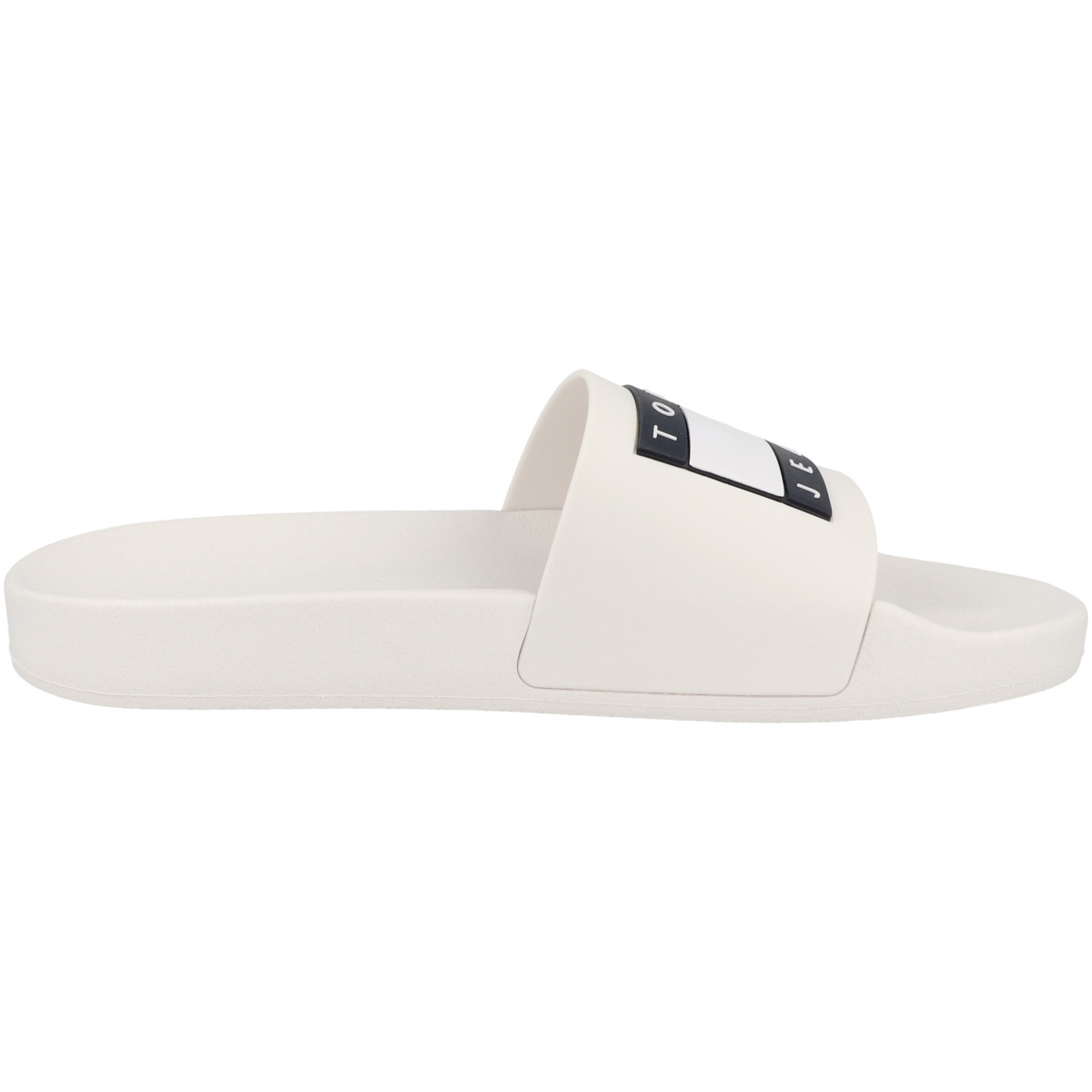Tommy Hilfiger Tommy Jeans Flag Pool Slide Essentials Badelatschen creme