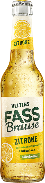 Veltins Fassbrause Zitrone Naturtrüb 0,0%