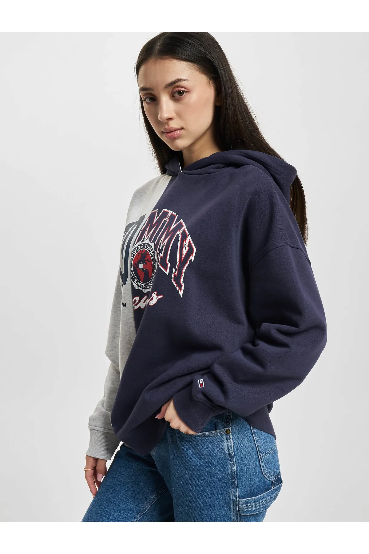 Tommy Hilfiger  Damen Tommy Jeans Oversized College Spleißen