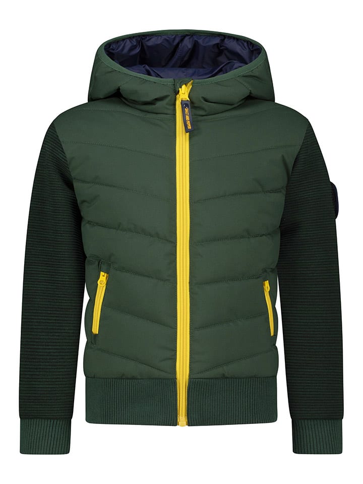 Salt and Pepper Steppjacke in Grün günstig kaufen