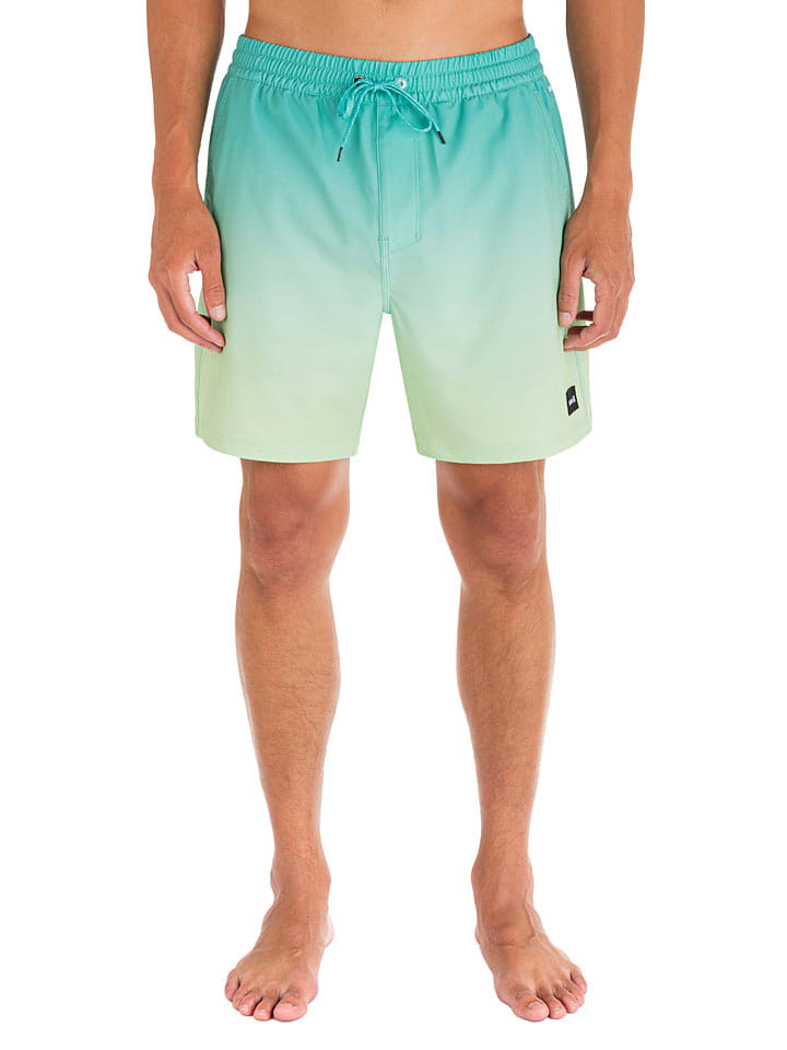 Hurley Badeshorts in Grün/ Türkis günstig kaufen