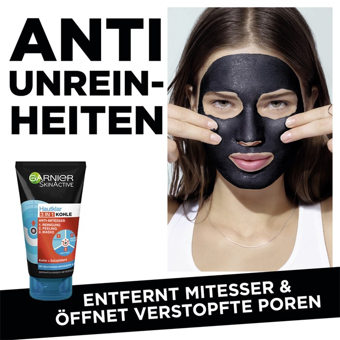 Kohle Peel-Off Maske