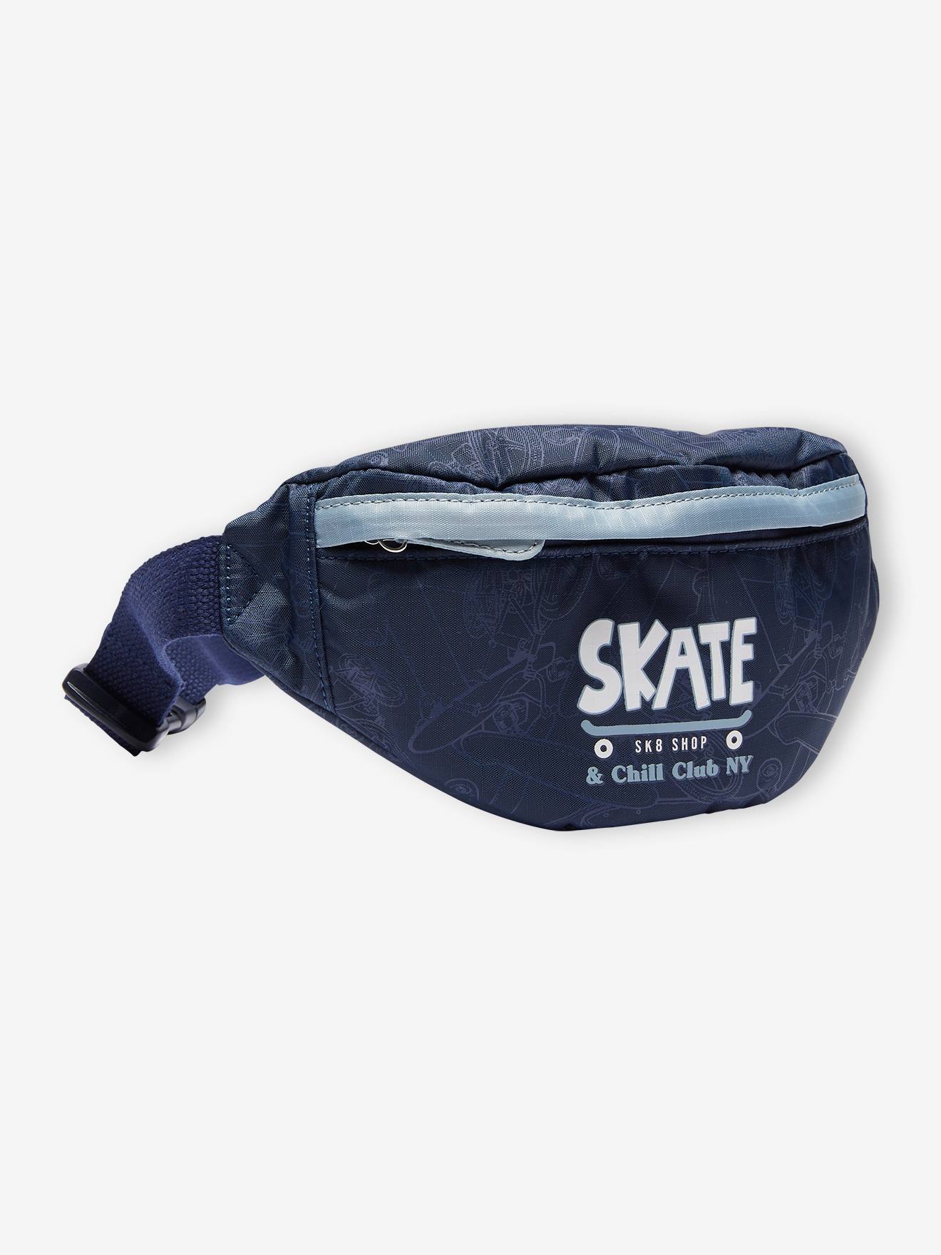 Sac banane imprimé garçon marine