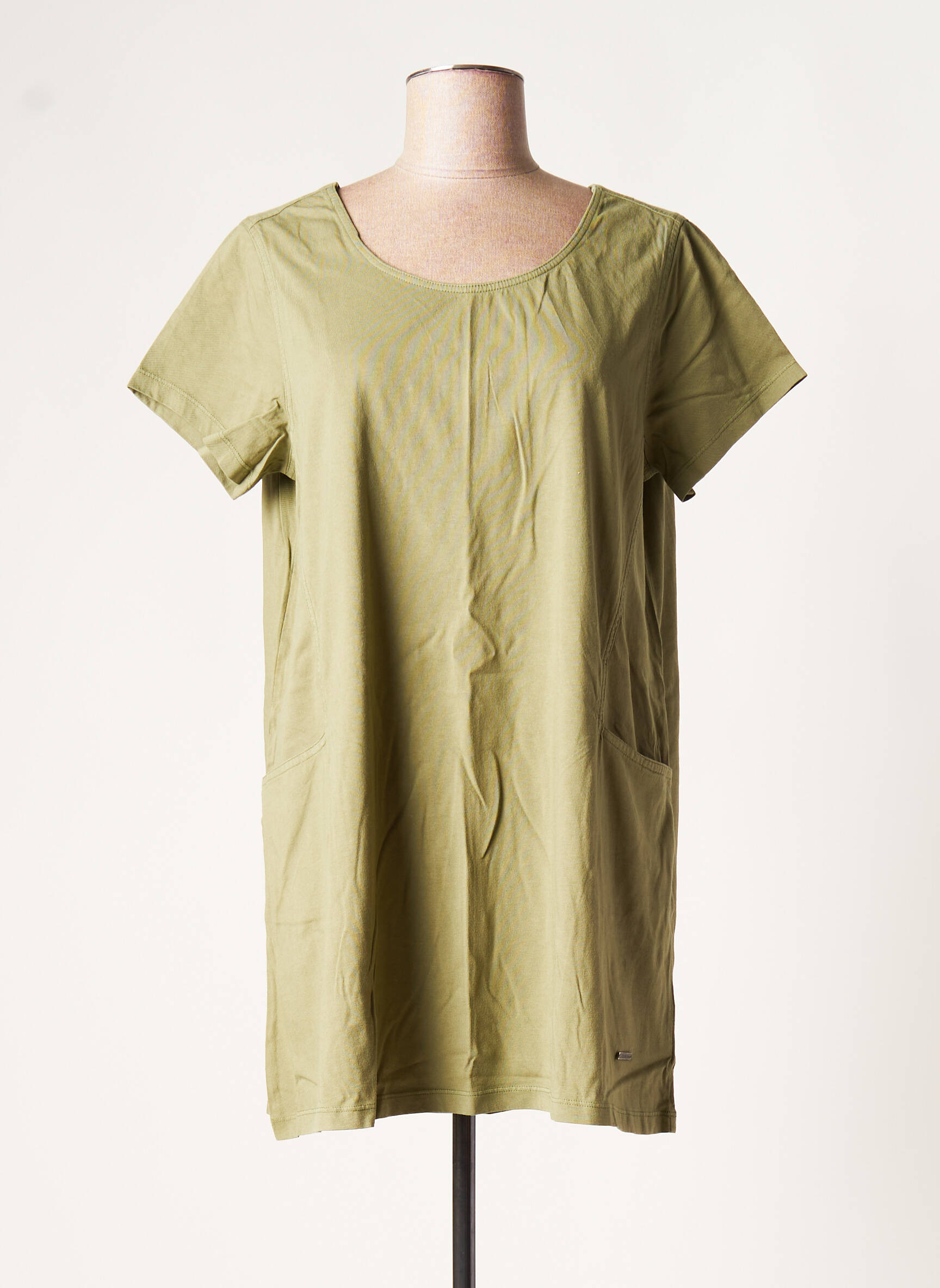 L Atelier D Anna Tuniquemanchecourte Femme couleur vert
