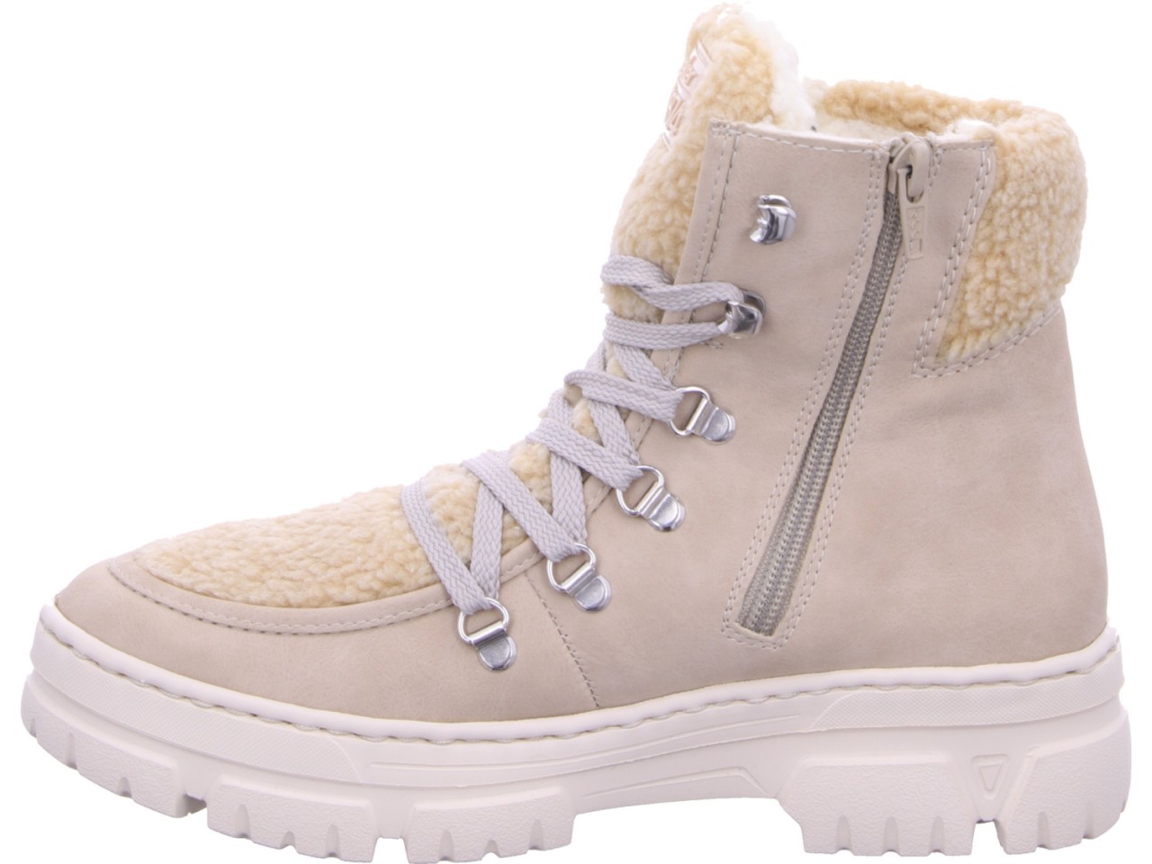 RIEKER Winterstiefel beige