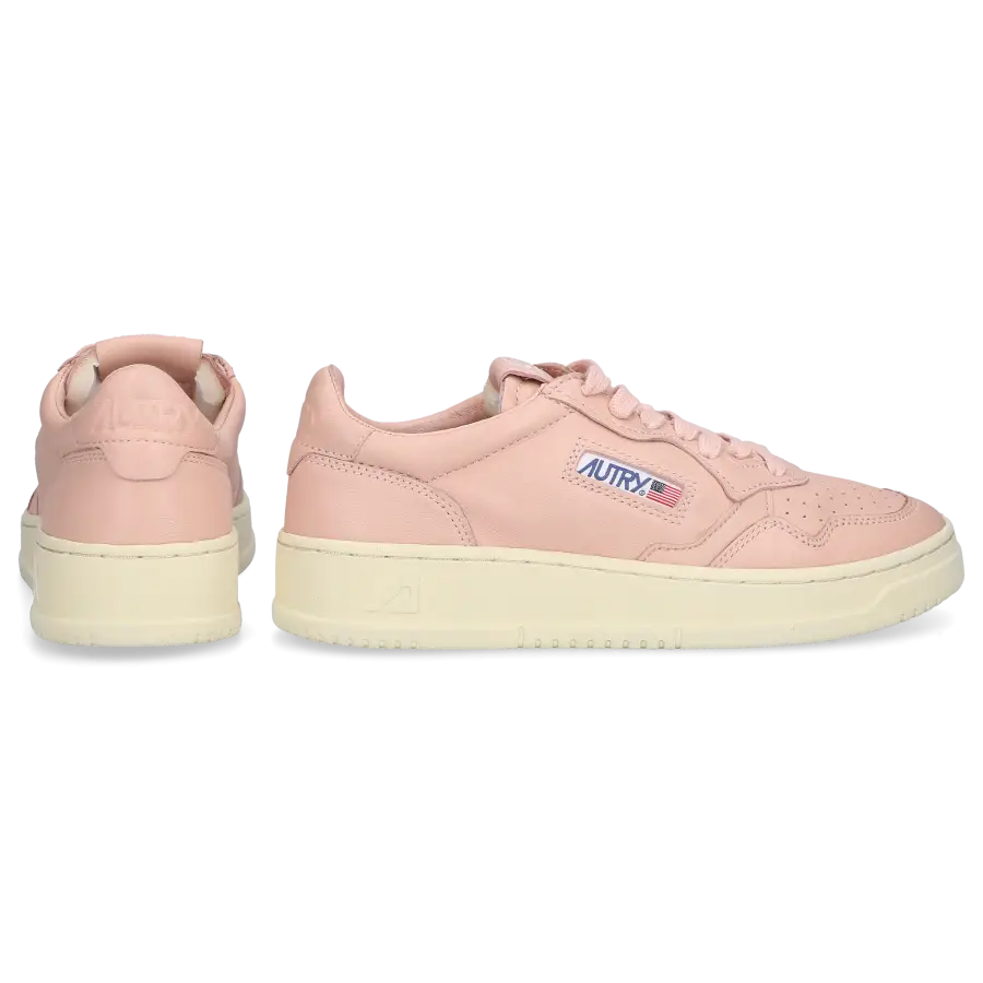Autry - Sneaker low MEDALIST Kalbsleder - pink