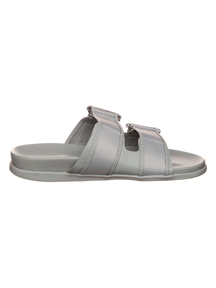 Tommy Hilfiger Shoes Pantoletten in Grau günstig kaufen