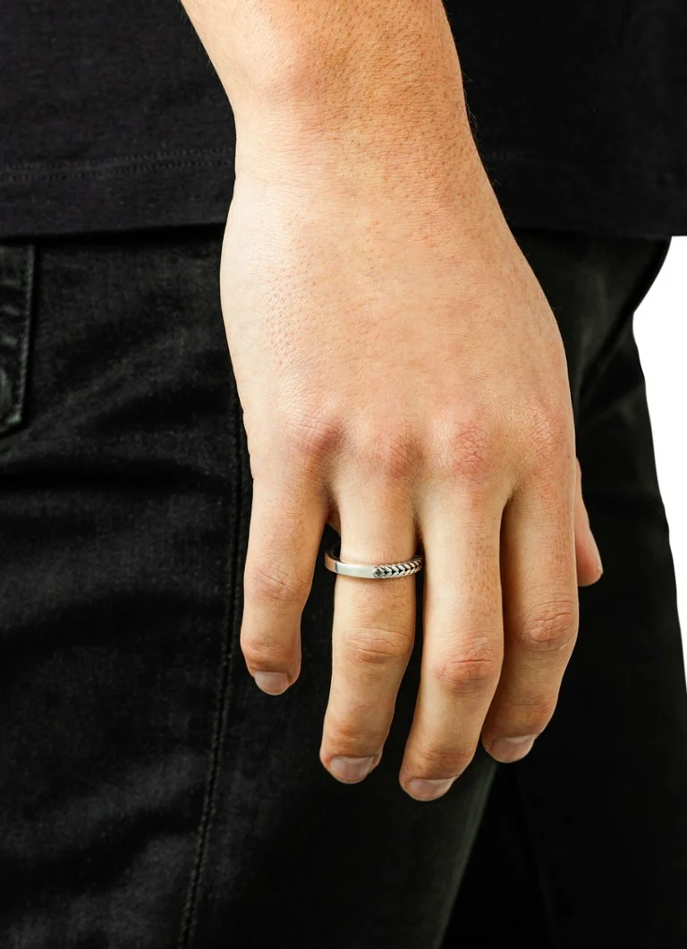 Buddha to Buddha  Barbara Mini Dual ring van zilver