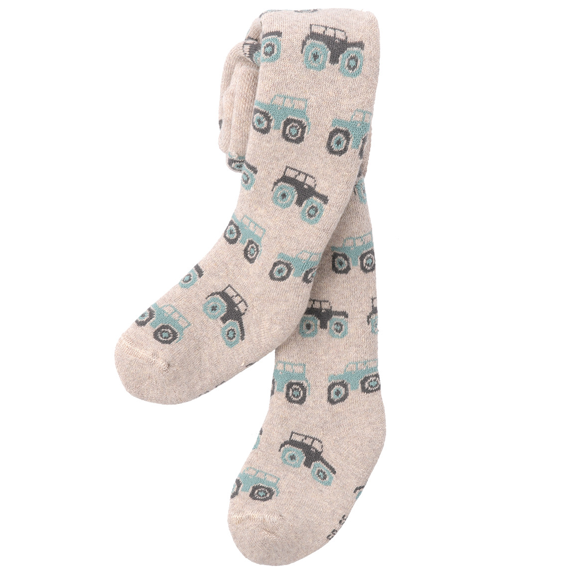 Baby Strumpfhose mit Auto-Allover