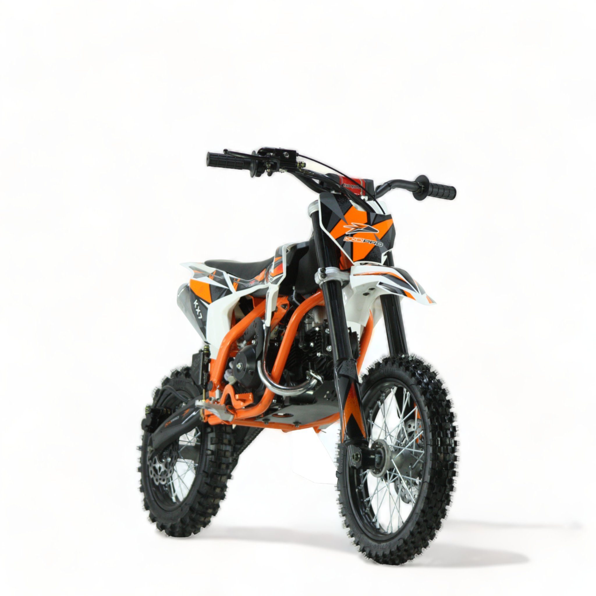KXD Dirt-Bike KX7 707C Automatik 110CC 14-12 Orange