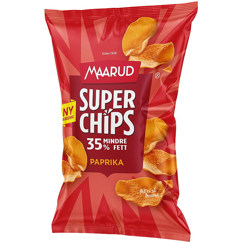 Maarud Superchips 130 g Paprika Maarud