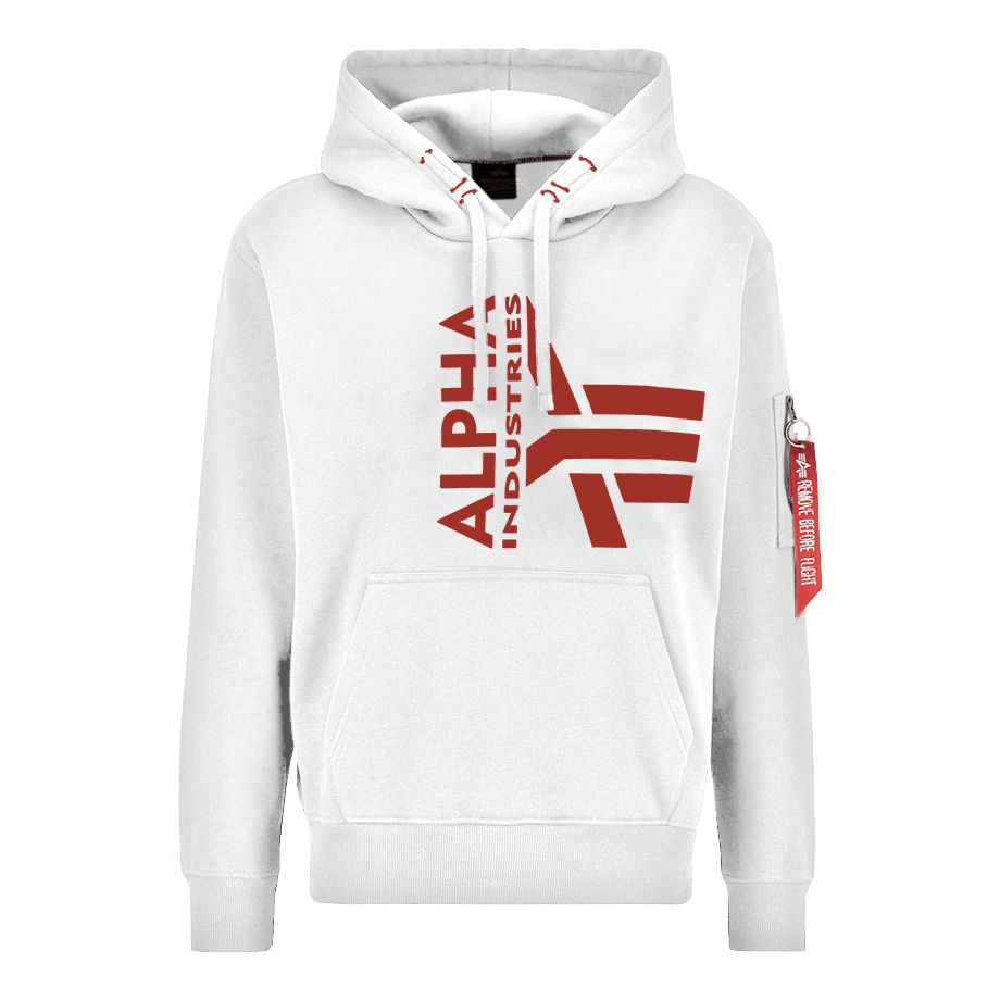 Half Logo Foam Hoody