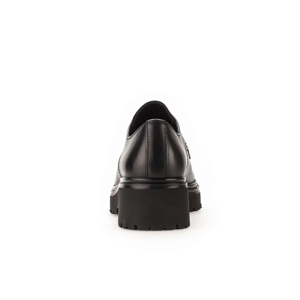 Gabor fashion Schnürschuh schwarz