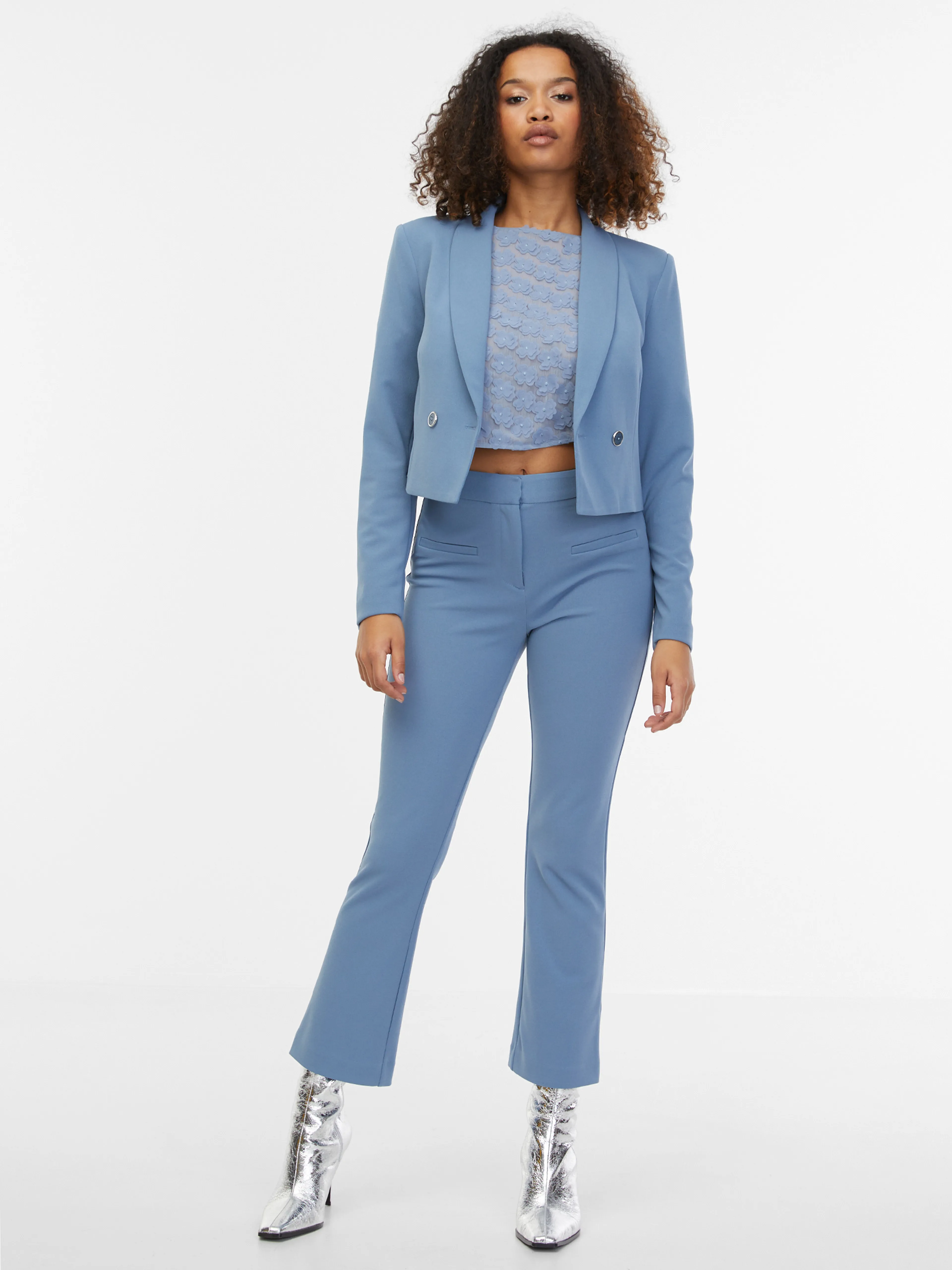 Hellblaue Damenjacke ORSAY