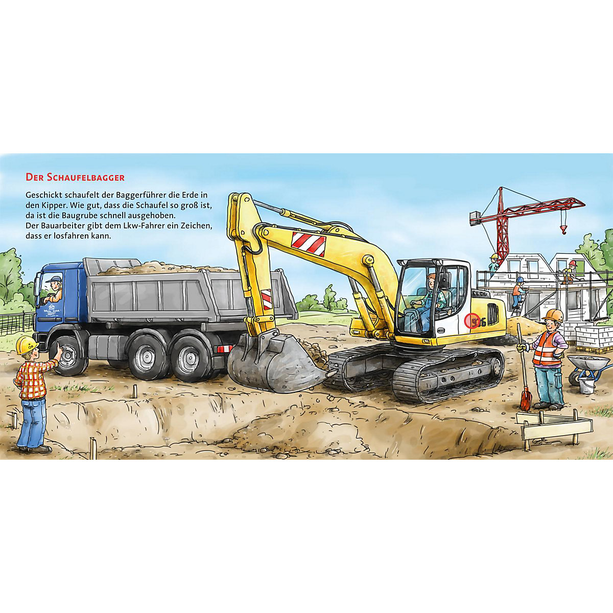 Hör mal: Auf der Baustelle, Soundbuch mit Baustellengeräuschen