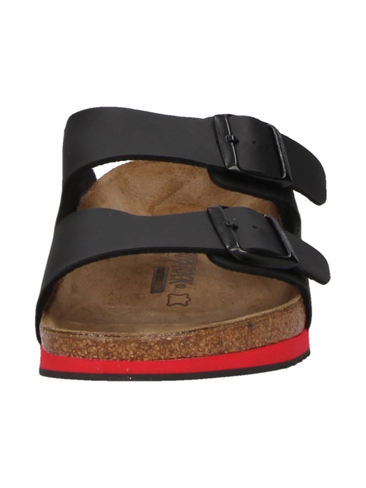 Birkenstock Sandalen Arizona SL normale Weite in schwarz/rot günstig kaufen