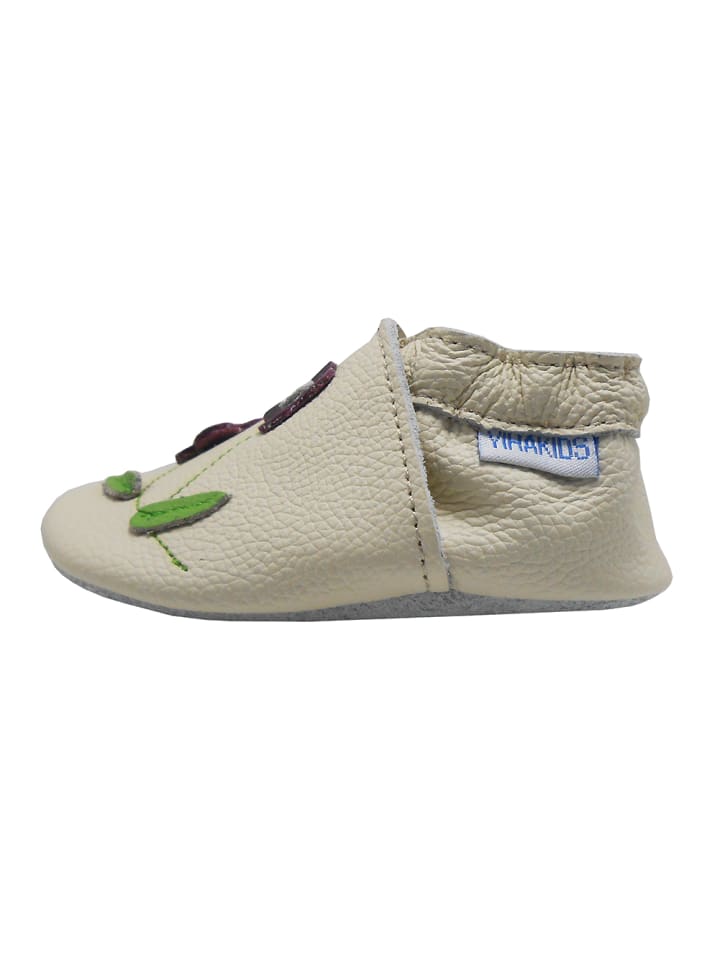 Yalion Baby Krabbelschuhe in Blumen Beige günstig kaufen