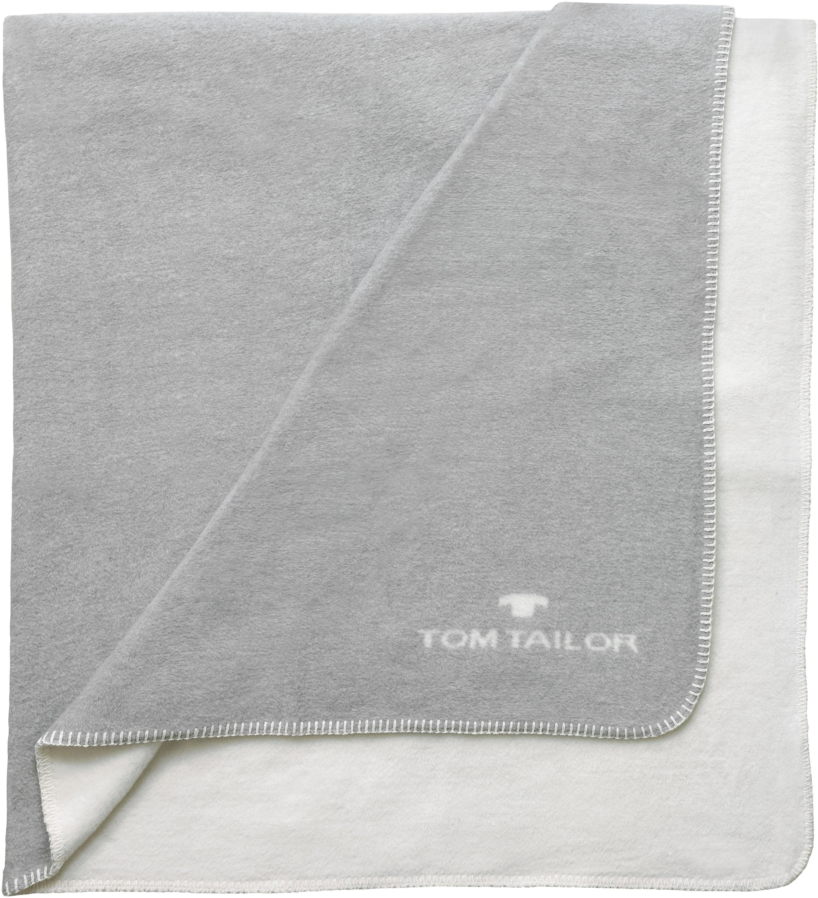 Wohndecke Basti, TOM TAILOR HOME, Doubleface Decke, Kuscheldecke