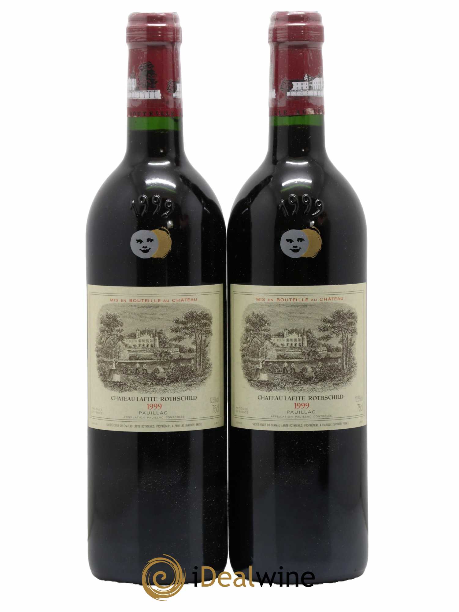 Château Lafite Rothschild 1er Grand Cru Classé  1999 - Lot de 2 Bouteilles