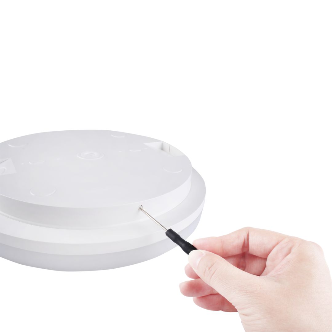 ENOVALITE ENOVALITE LED Aufbauleuchte, 30W, 3225 lm, 4000K, ø330x50mm, IP54
