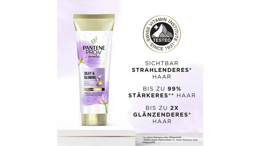 Pantene Pro-V miracles Silky & Glowing 160 ml