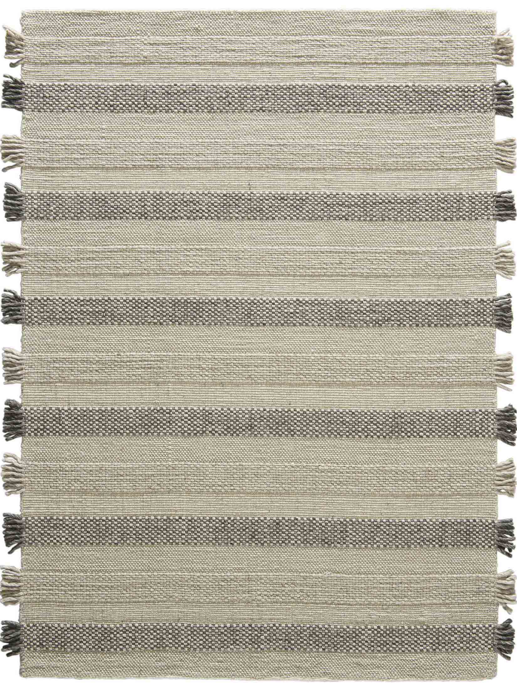 Finnbo Flachgewebe-Teppich, Ivory