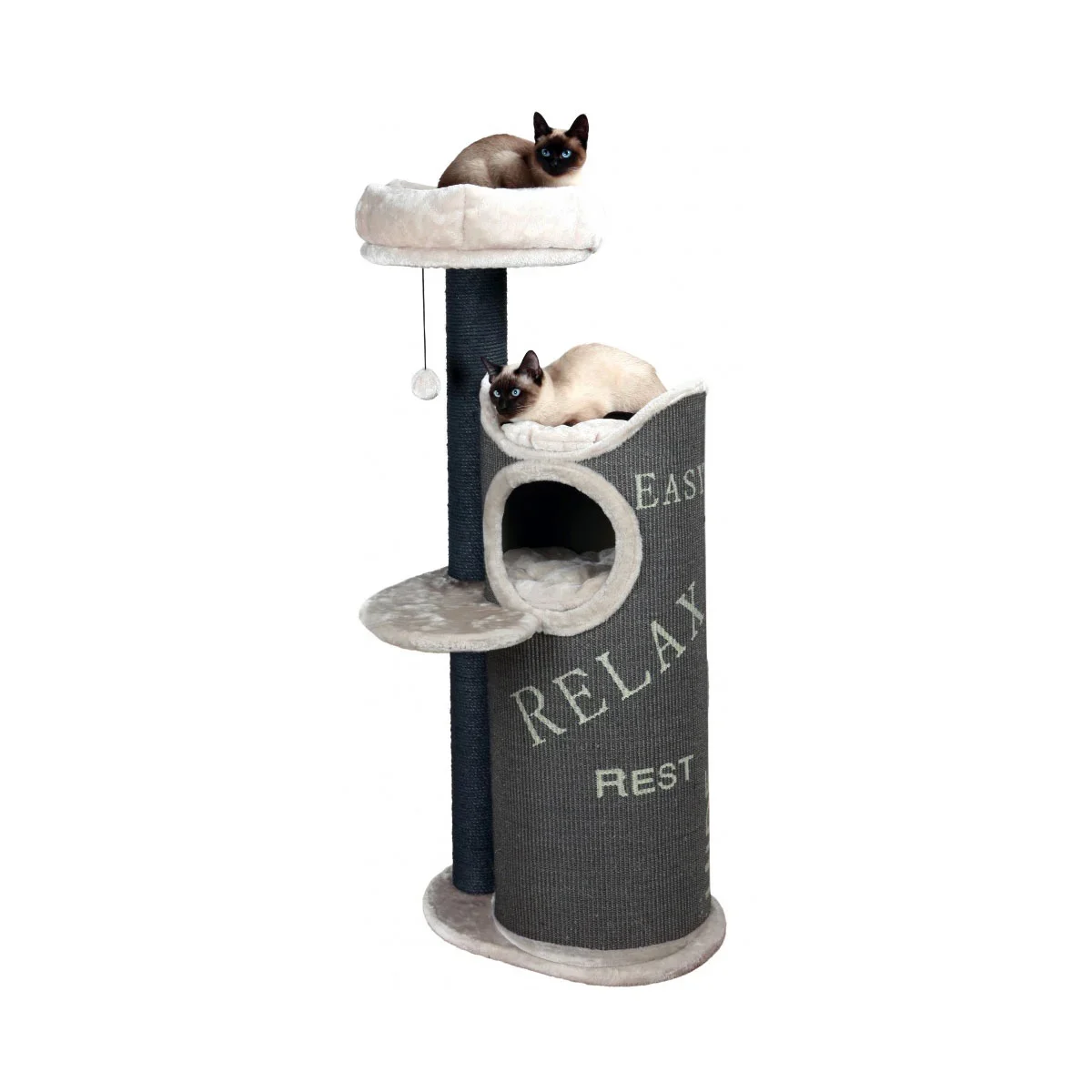 Trixie Juana taupe/lichtgrau 134cm