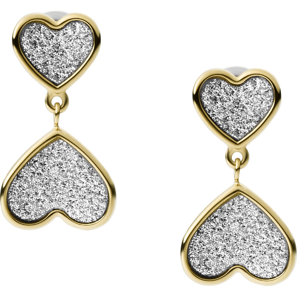 Fossil Boucles d'oreilles Acier inoxydable Boucles d'oreilles