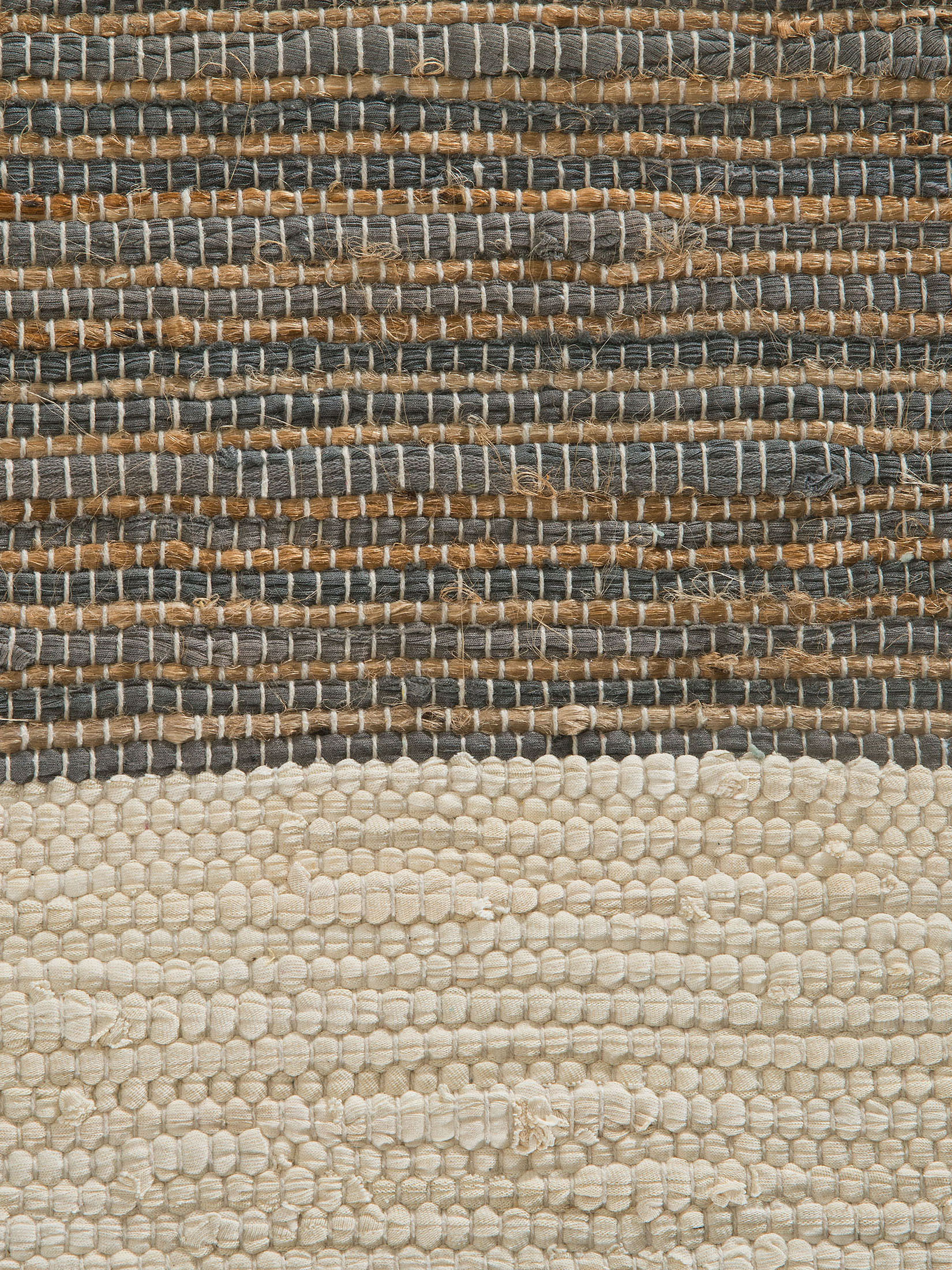 Rasunda Baumwoll-Teppich, Anthrazit