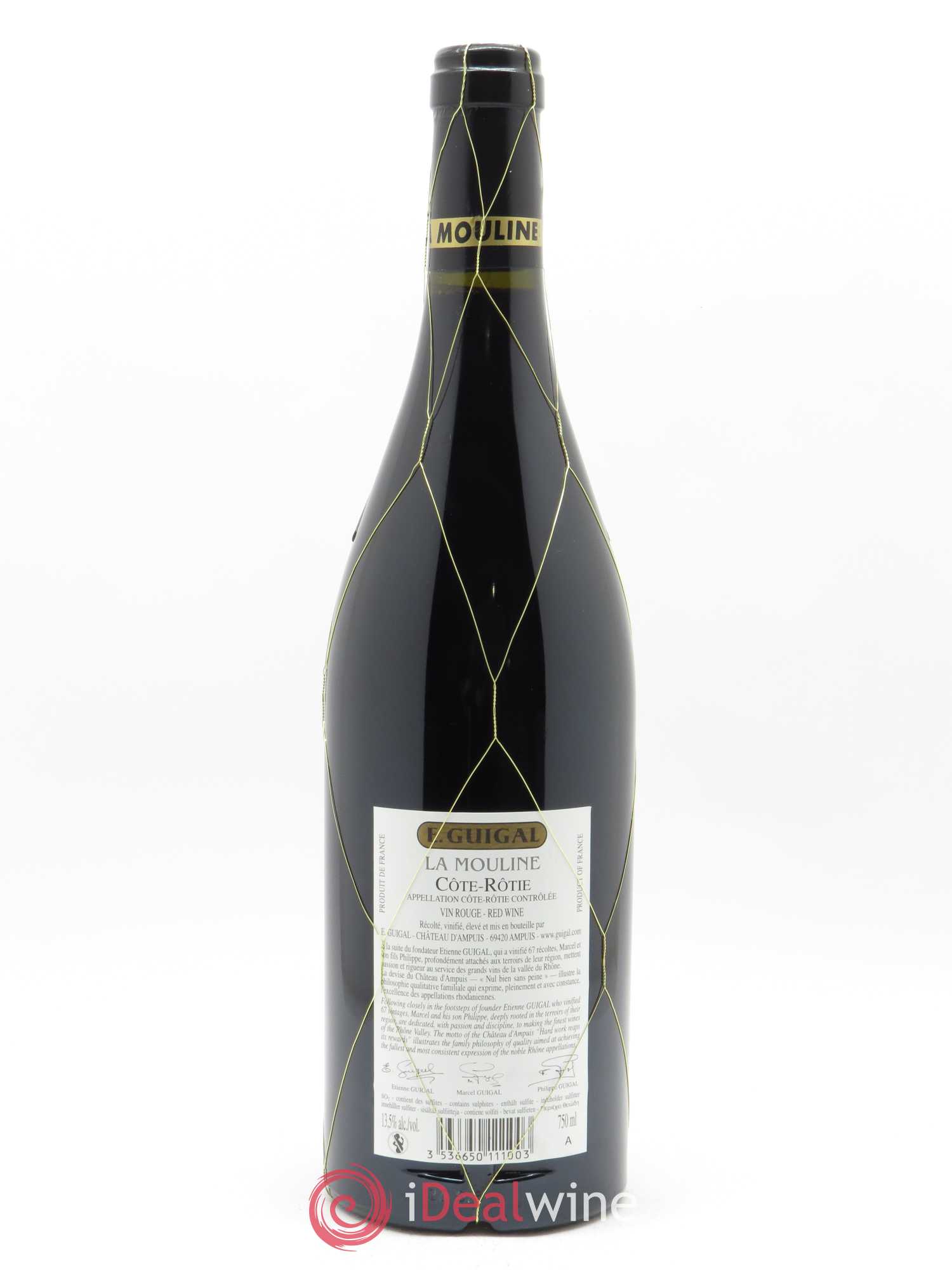 Côte-Rôtie La Mouline Guigal  2016 - Lot de 1 Bouteille