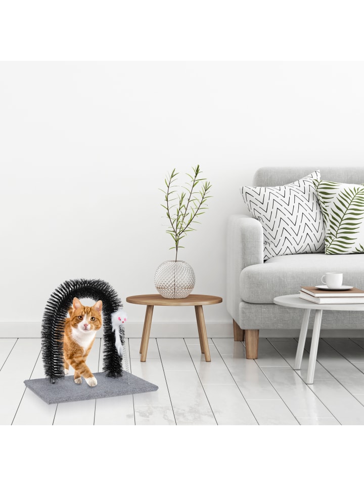 relaxdays Kratzbogen in Grau günstig kaufen onesize