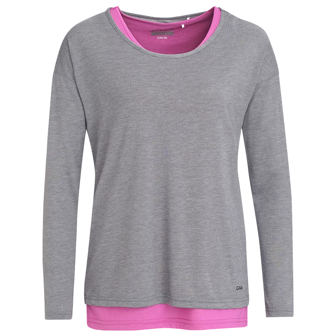 Damen Yoga-Langarmshirt und Top im Set